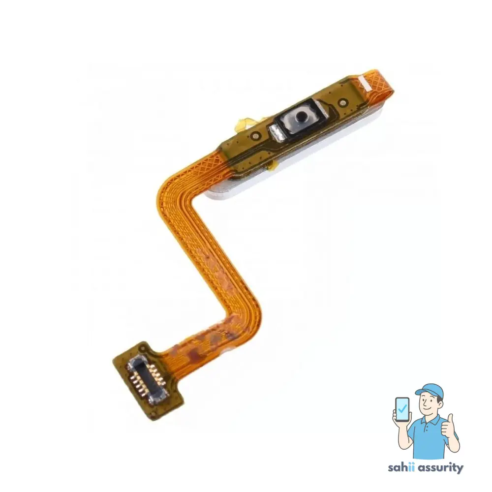Fingerprint Sensor with Flex Cable for Samsung Galaxy M51 White thumbnail